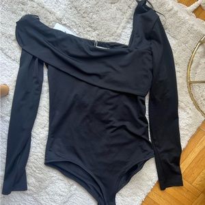 ZARA Asymmetric bodysuit